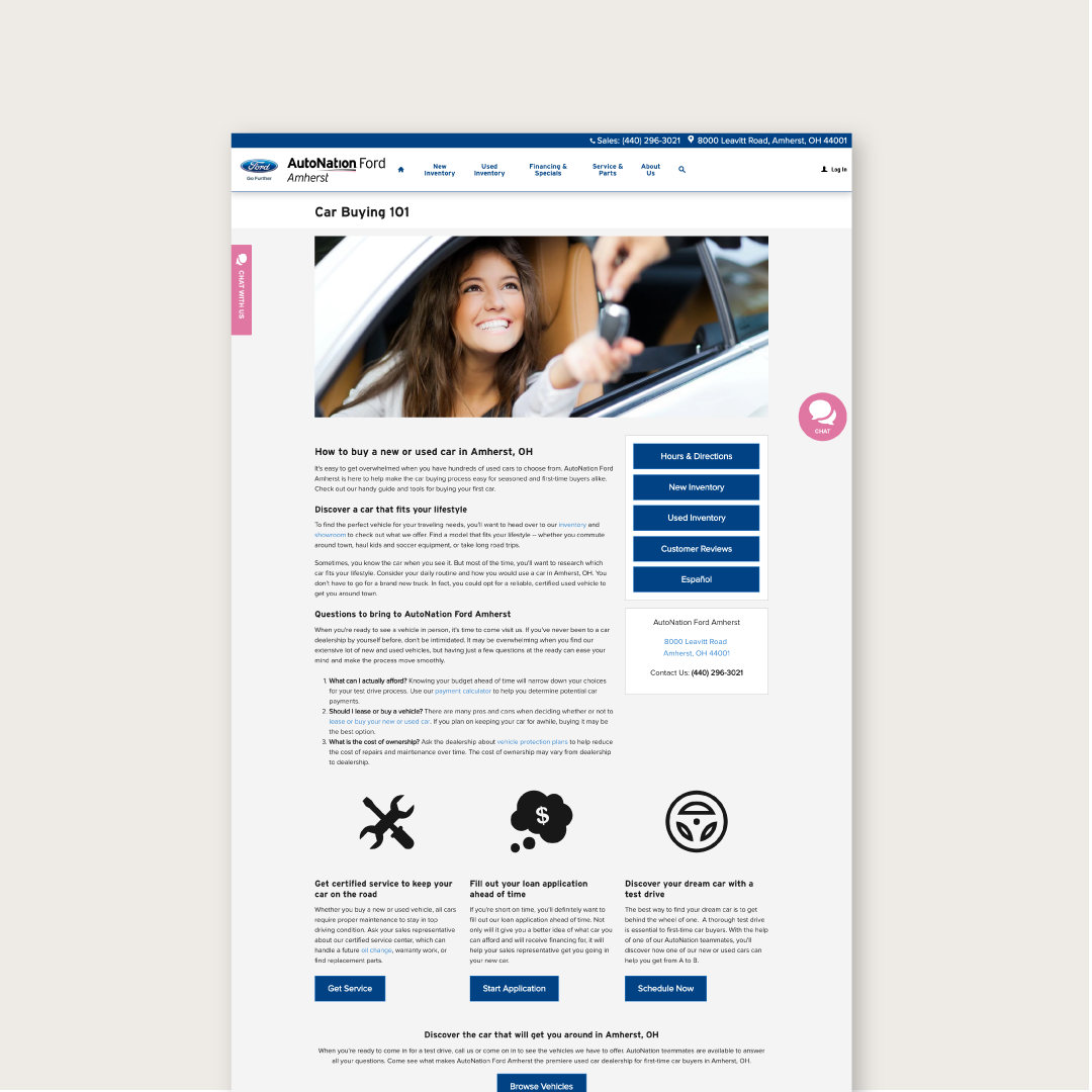 AutoNation: Car Buying 101