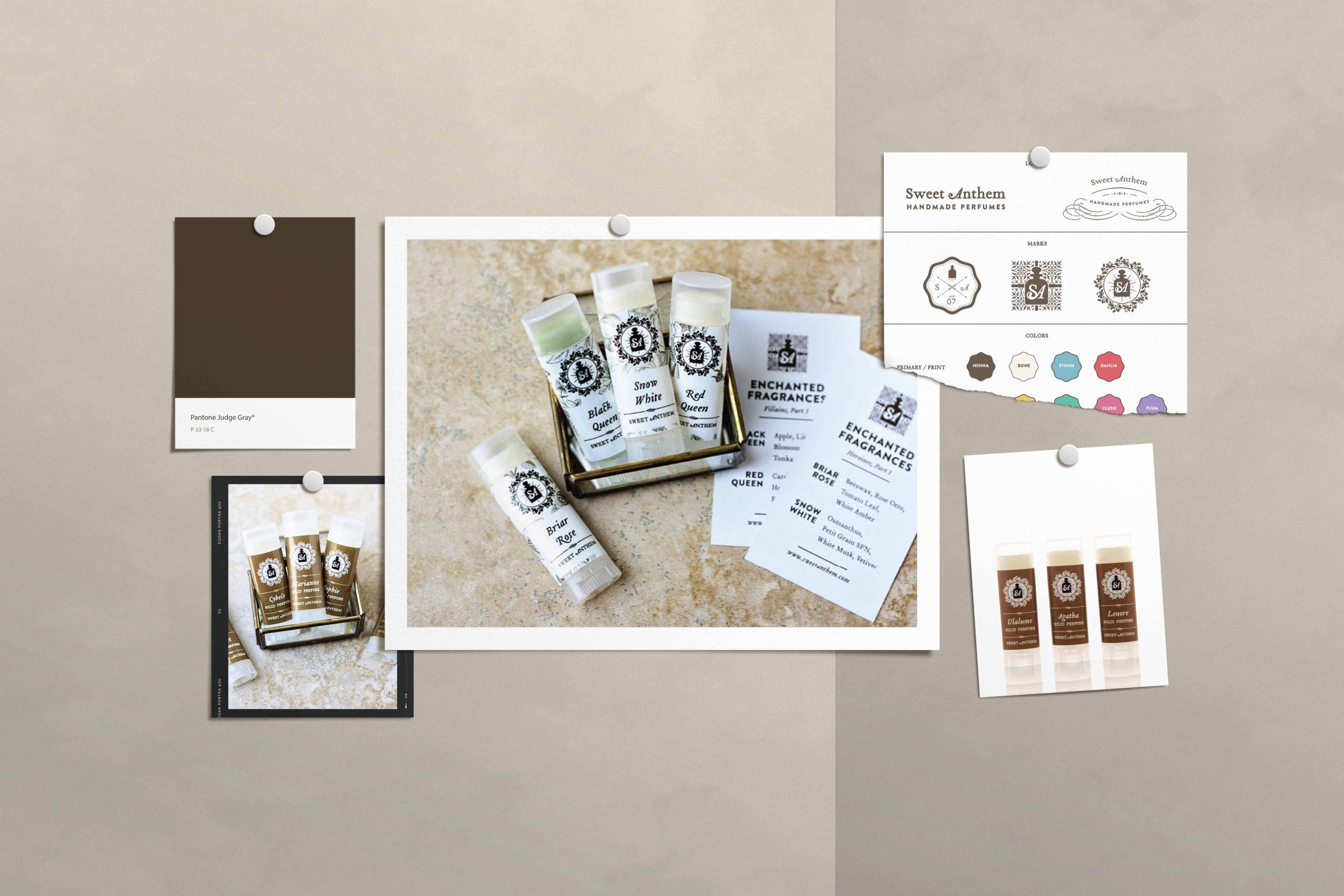 Creative direction for Sweet Anthem Perfumes